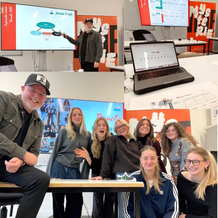Visie Mysterie Sessie Nimeto Utrecht   workshop  Page 3 Visie Mysterie workshop lezing Jannis Lootens inspireert OCS studenten van Nimeto Utrecht over creativiteit visie lef  impact maken in de creatieve sector  Page 3